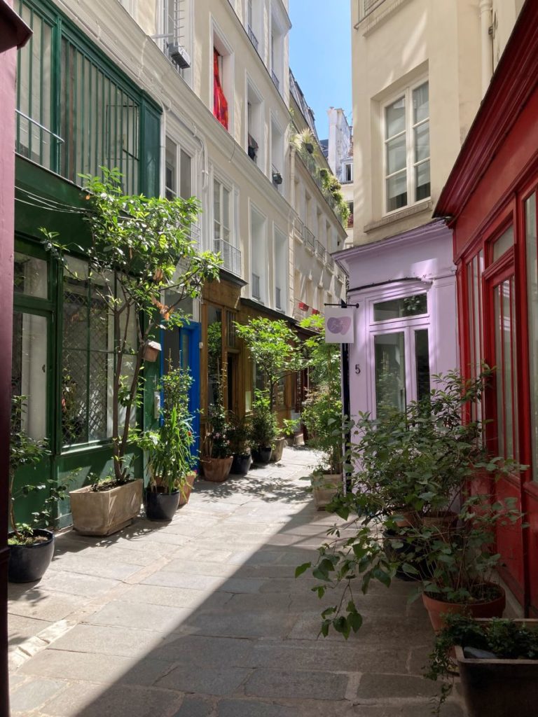 Cour intérieure d'immeubles -Paris